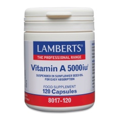 Lamberts Витамин А 5000 IU х120 таблетки