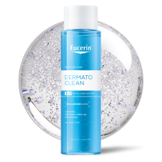 Eucerin® DERMATOCLEAN Мицеларна вода 3 в 1 за всеки тип кожа с хиалурон 400 ml