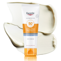 Eucerin Sensitive Protect SPF50+ Слънцезащитен крем за лице 50 ml