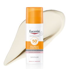 Eucerin Pigment Control Слънцезащитен флуид за лице SPF 50+ 50 ml