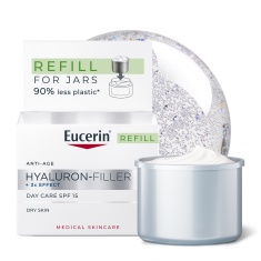 Eucerin Hyaluron-Filler SPF15 Дневен крем против бръчки за суха кожа 50 ml - ПЪЛНИТЕЛ