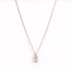 FARMA BIJOUX Колие с кристал от сребро 1SP01