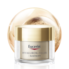Eucerin Hyaluron-Filler + Elasticity Нощен крем за зряла кожа 50 ml