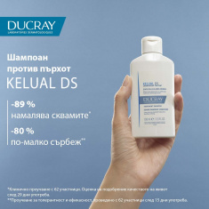 Ducray ПРОМО ДУО Kelual DS Шампоан 100 ml х2 броя