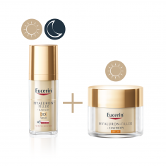 Eucerin Комплект Hyaluron-Filler+ELASTICITY SPF30 Дневен крем 50 ml + 3D Серум 30 ml