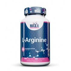 L-Arginine 500mg. / 100 Caps.