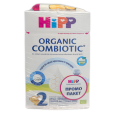 Hipp 2105 Combiotic 2 Адаптирано мляко 800g + ПОДАРЪК розов