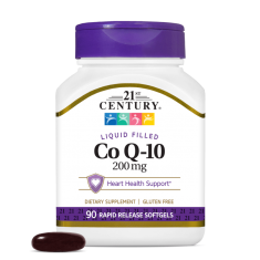 21st Century Co Q-10 200mg SGels - Коензим Q-10 | 90 sgels