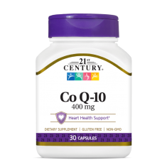 21st Century Co Q-10 400mg Caps - Коензим Q-10 | 30 caps