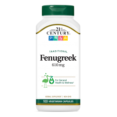 21st Century Fenugreek 610mg - Сминдух | 100 caps