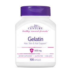 21st Century Gelatin 600mg - Желатин | 100 caps