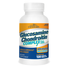 21st Century Glucosamine Chondroitin Complex Plus MSM - Advanced Triple Strength - Ставен Комплекс | 80 tabs
