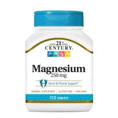 21st Century Magnesium 250mg - Магнезий | 110 tabs