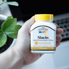 21st Century Niacin 500mg Flush Free - Ниацин | 110 caps