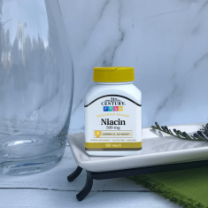21st Century Niacin 500mg Prolonged Release - Ниацин | 100 tabs.