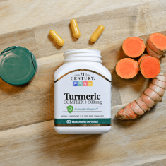 21st Century Turmeric Complex 500mg - Куркума | 60 caps