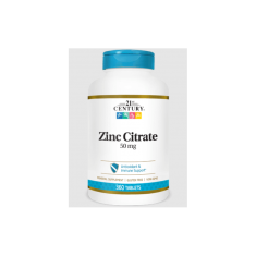 21st Century Zinc Citrate 50mg - Цинк | 360 tabs