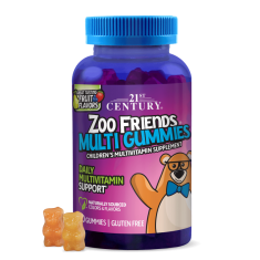 21st Century Zoo Friends Multi Gummies - Мултивитамини за Деца | 60 gummies