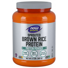 Now Sports - Rice Protein Brown Sprouted - Unflavored - 2 Lb
