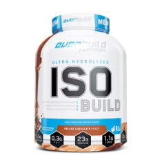 ISO BUILD Protein Isolate Royal Strawberry Smoothie