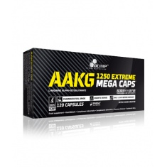 AAKG Mega Caps 1250 mg. / 120 Caps.