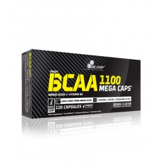 BCAA Mega Caps 1100mg. / 120 Caps.