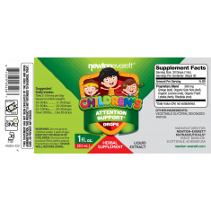 Children's Attention Support Liquid Drops (Alcohol free)