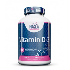 Vitamin D-3 / 400 IU / 100 Softgels