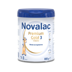 Novalac Premium Gold 3 Адаптирано мляко за кърмачета 800 g