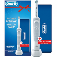 Oral-B Vitality Pro D100 Sensi Ultra Thin Електрическа четка за зъби + Опаковка за път