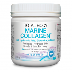 Natural Factors Total Body Marine Collagen™ Рибен колаген на прах, с хиалуронова киселина, глутамин и биотин х135 g прах
