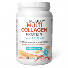 Natural Factors Total Body Multi Collagen™ Mулти колаген (говежди, рибешки и пилешки) 267 g прах