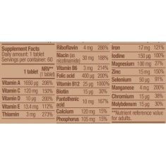 Vegan Multivitamin / 60 Tabs