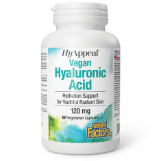 Natural Factors 2680 HyAppeal® Хиалуронова киселина (веган) 120 mg x60 капсули