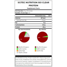 Iso Clear Protein Peach - Mango
