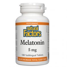 Natural Factors Мелатонин 5 mg х180 таблетки