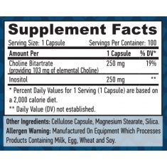 Choline & Inositol / 100 Vcaps