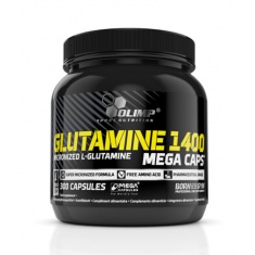 L-Glutamine Mega Caps 1400 mg. / 300 Caps.