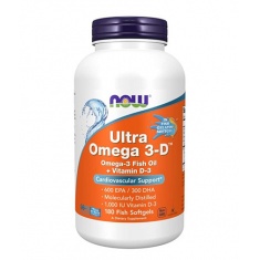 Ultra Omega 3-D / 180 Softgels
