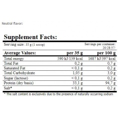 Zero Pro Sachet / 35 g Natural