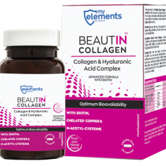 Beautin Collagen с хиалуронова киселина и биотин х30 капсули