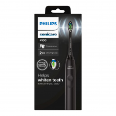 Philips Sonicare електрическа звукова четка 2 режима черна HX3681/54