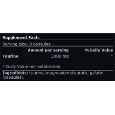 Taurine / 90 Caps.