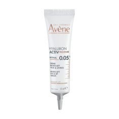 Avene Hyaluron Activ Procedure Микролифтинг крем за околоочния контур и устни с 0.05% ретинал 15 ml