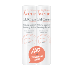 Avene Cold Cream Дуо Комплект Стик за устни 2 x4 г
