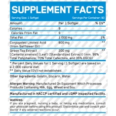 CLA + Green Tea / 90 Softgels