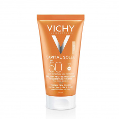  Vichy Ideal Soleil BB Слънцезащитен матиращ тониран флуид за лице SPF50 х50 мл