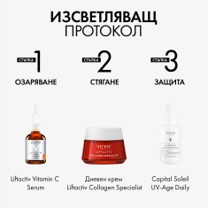 Vichy Liftactiv Supreme Vitamin C15 Серум Озаряващ коректор 20 ml