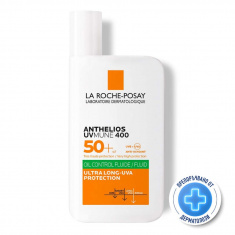 La Roche-Posay Anthelios UVMune 400 Oil Control SPF50+ Слънцезащитен флуид за мазна кожа 50 ml