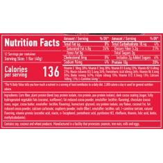 Vegan Bar Box / 12 x 40 g Rasperry Fudge Brownie